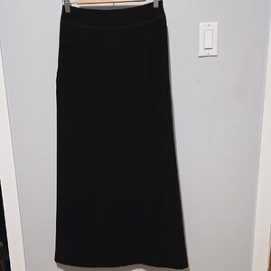 Tristan & Iseut Chic Black Maxi Skirt